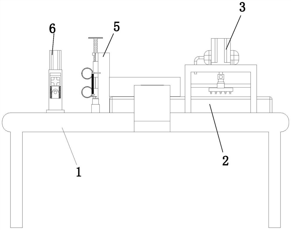 Rolling processing device of transition piece for battery processing