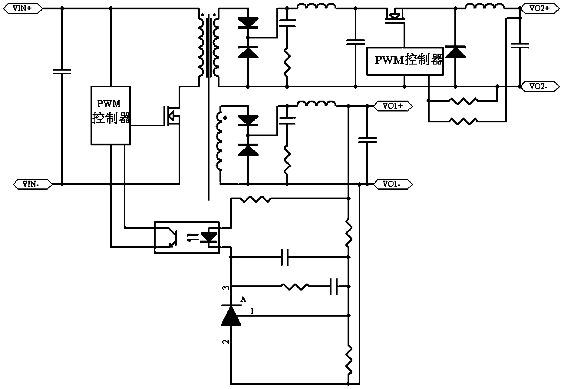 DC/DC converter capable of automatically adjusting minimum fixed output current in semi-control state