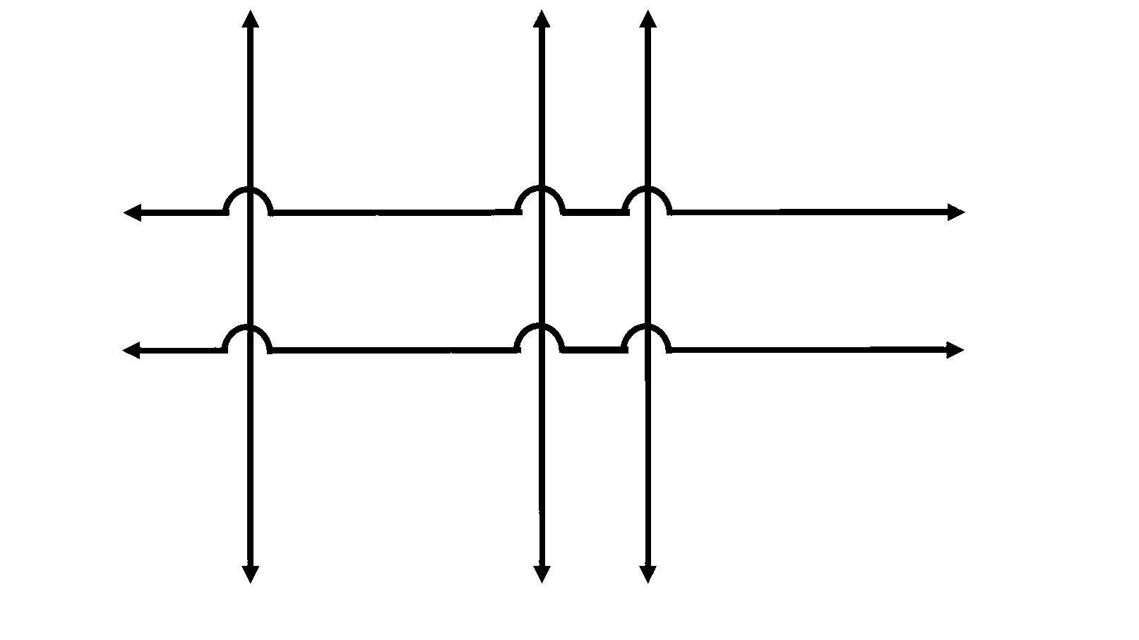 Automatic bridging graphics processing method for power system circuit