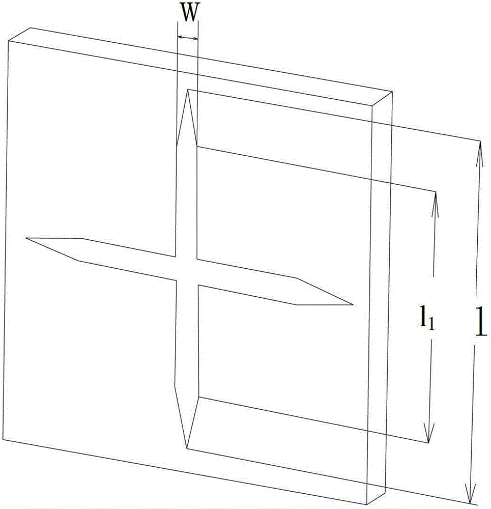 Magnetic wave-absorbing structure loaded with pinpoint patch