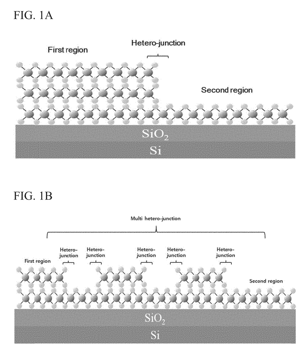 Semiconductor device, photoelectronic device, and method for manufacturing transistion-metal dichalcogenide thin film