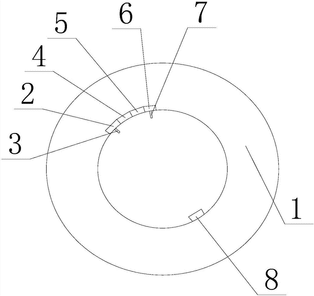 Automobile tire used for plateau environment