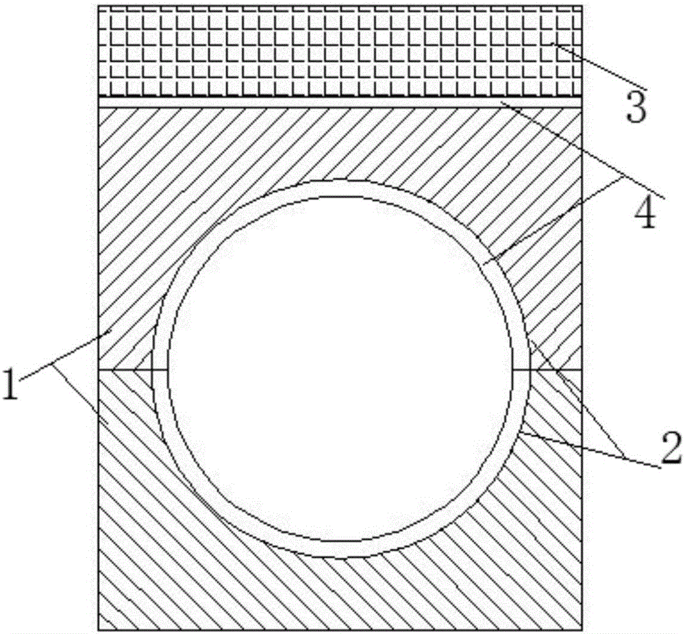 Semiconductor monocrystalline silicon multi-wire cutting clamping device and method