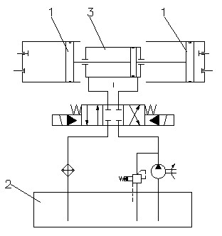 Hydraulic oil piston type natural gas sub-station compressor