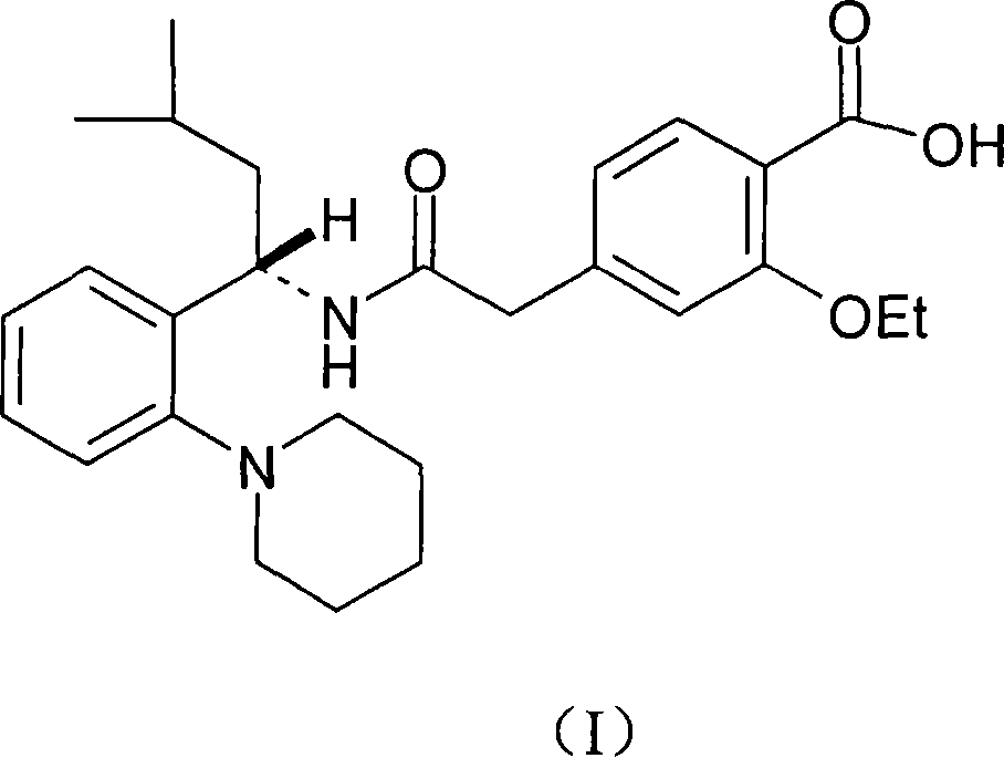 Method for preparing Repaglinide