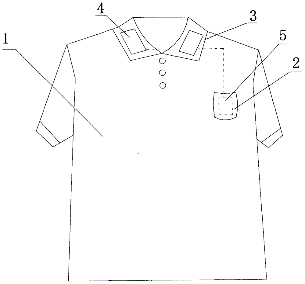 Garment with massage function made of nanometer functional fabric