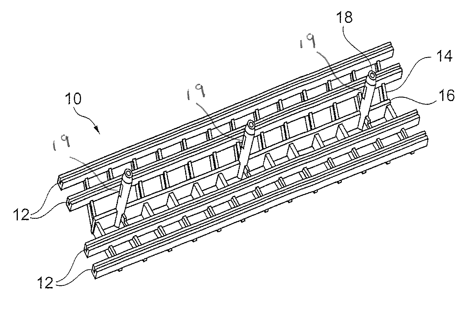 Tool for galvanically coating sliding bearings