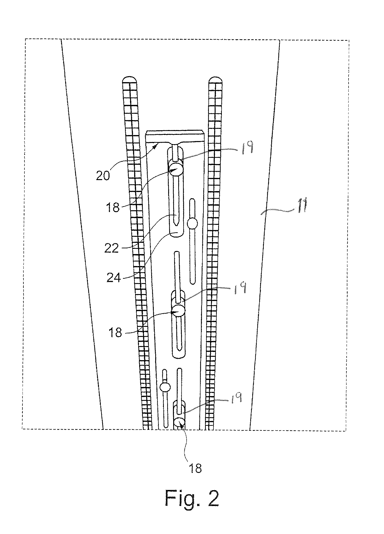 Tool for galvanically coating sliding bearings