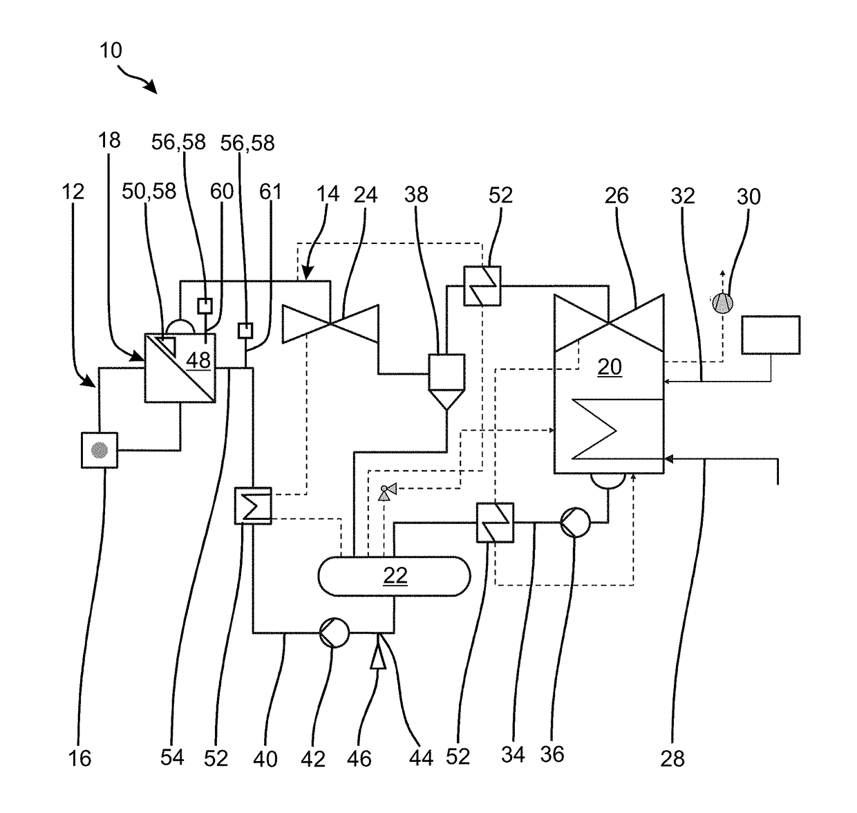 Nuclear power plant and method for operating a nuclear power plant