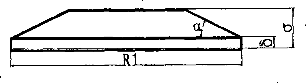 Laser beam reshaping five-portion lens and four-portion lens