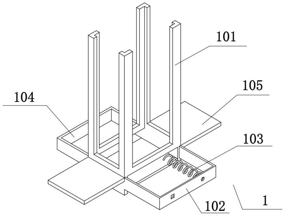 Building construction device and construction method