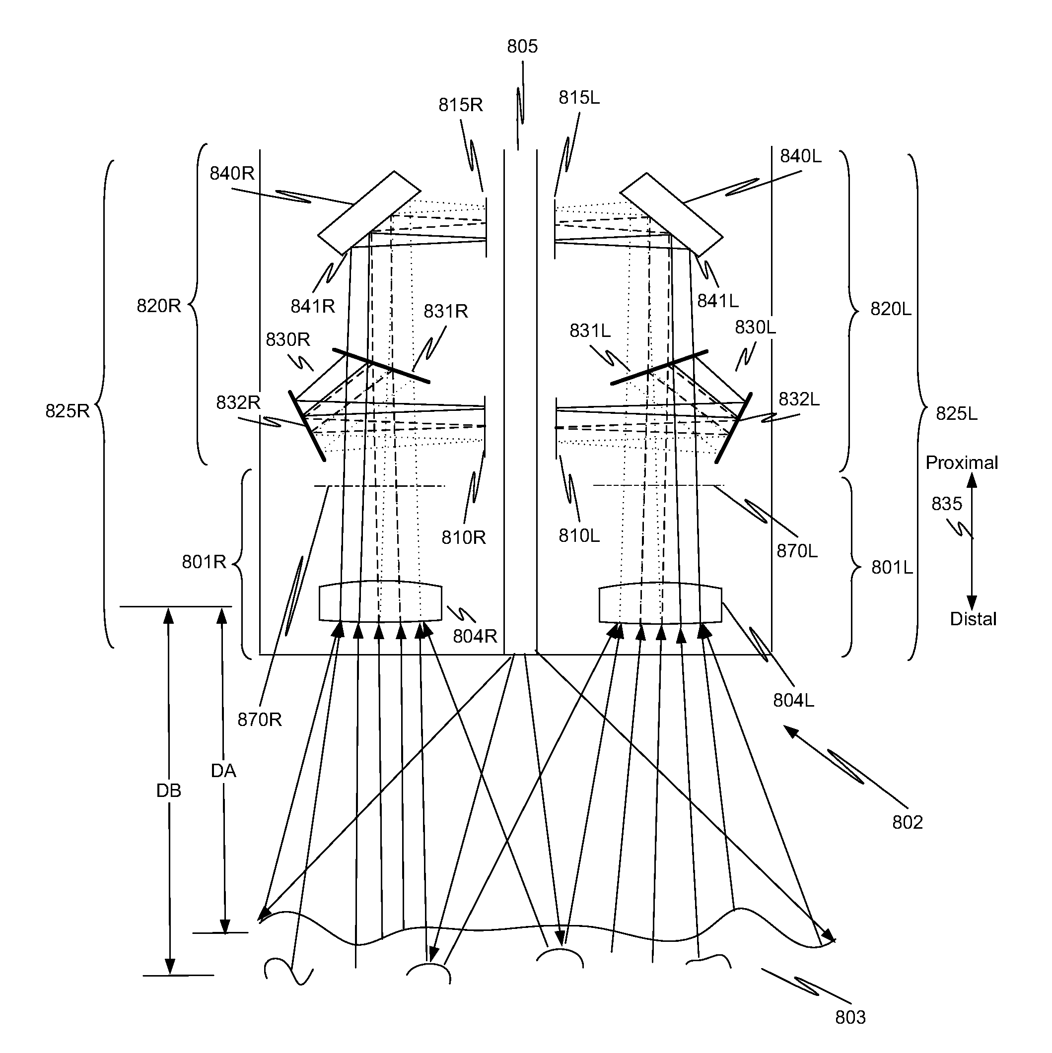 Image capture unit and method with an extended depth of field