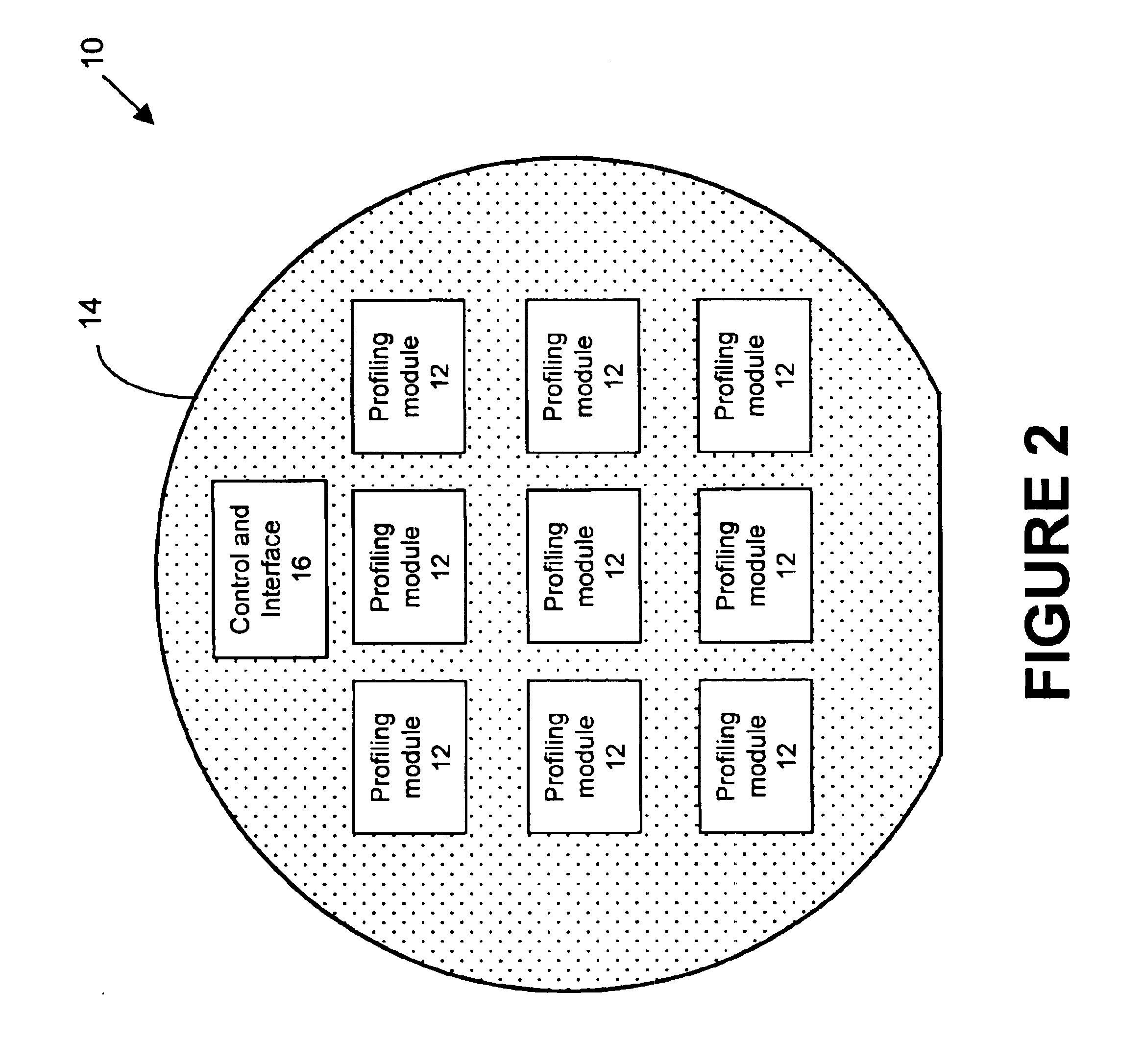 Method and apparatus for monitoring integrated circuit fabrication