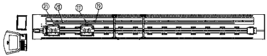 Horizontal intelligent length reference instrument