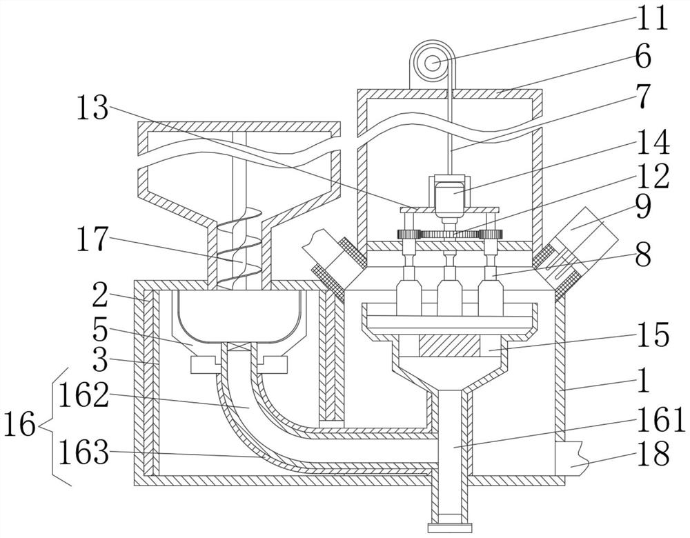 A Czochralski method single crystal silicon growth furnace