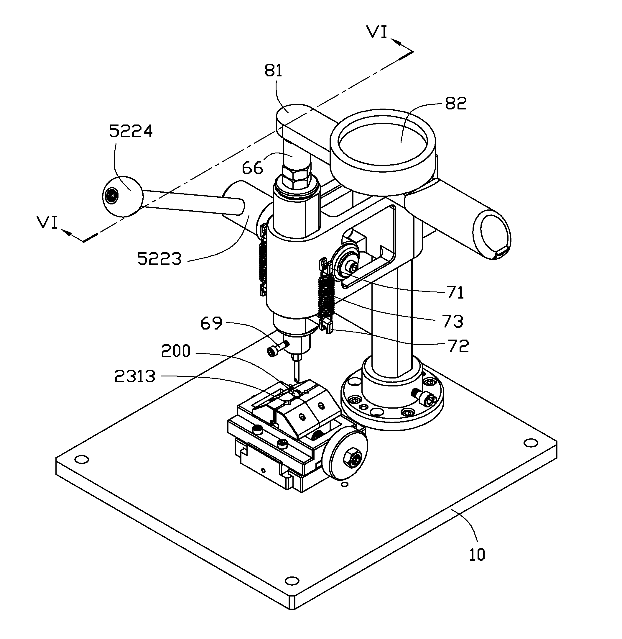 Torque testing device