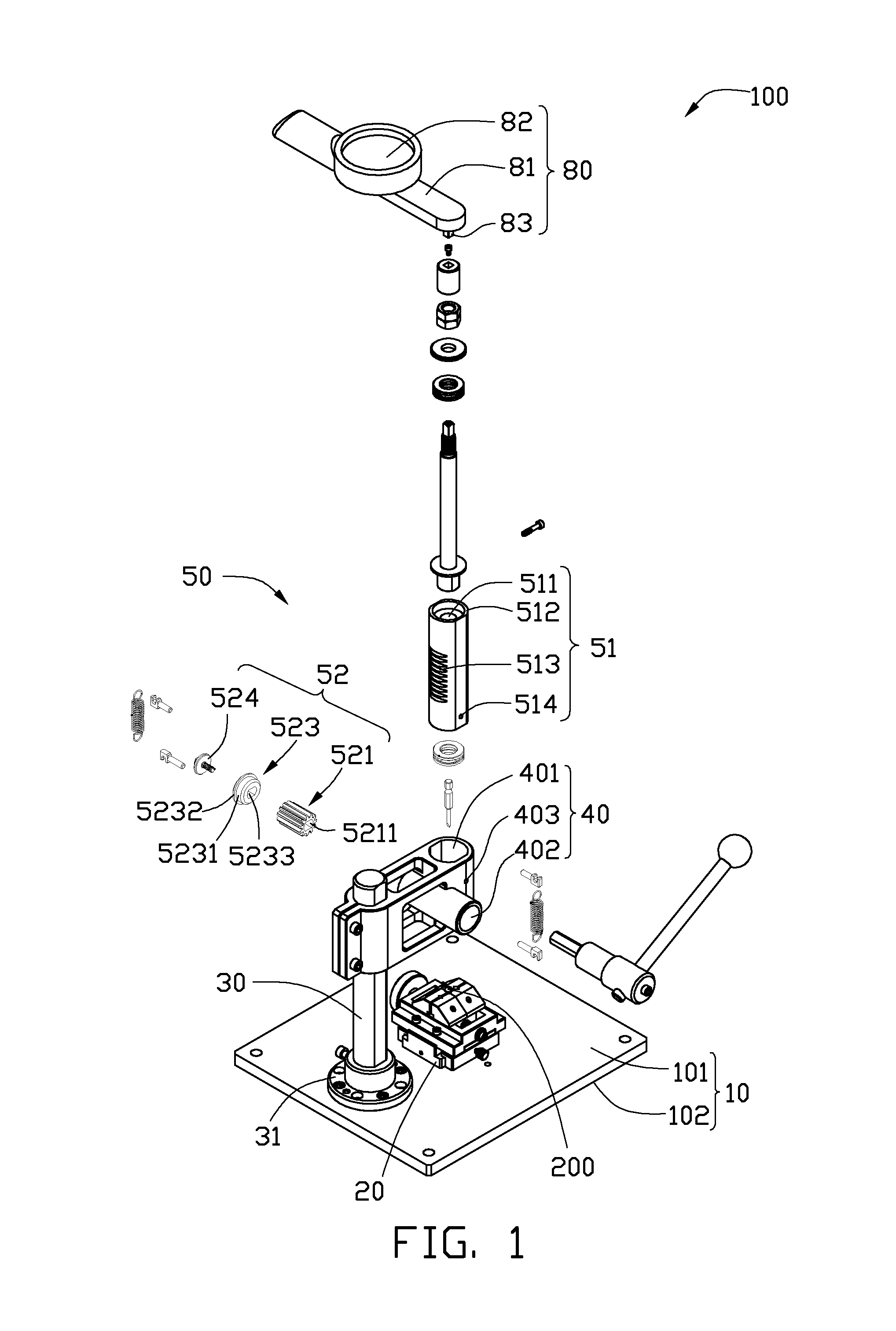 Torque testing device