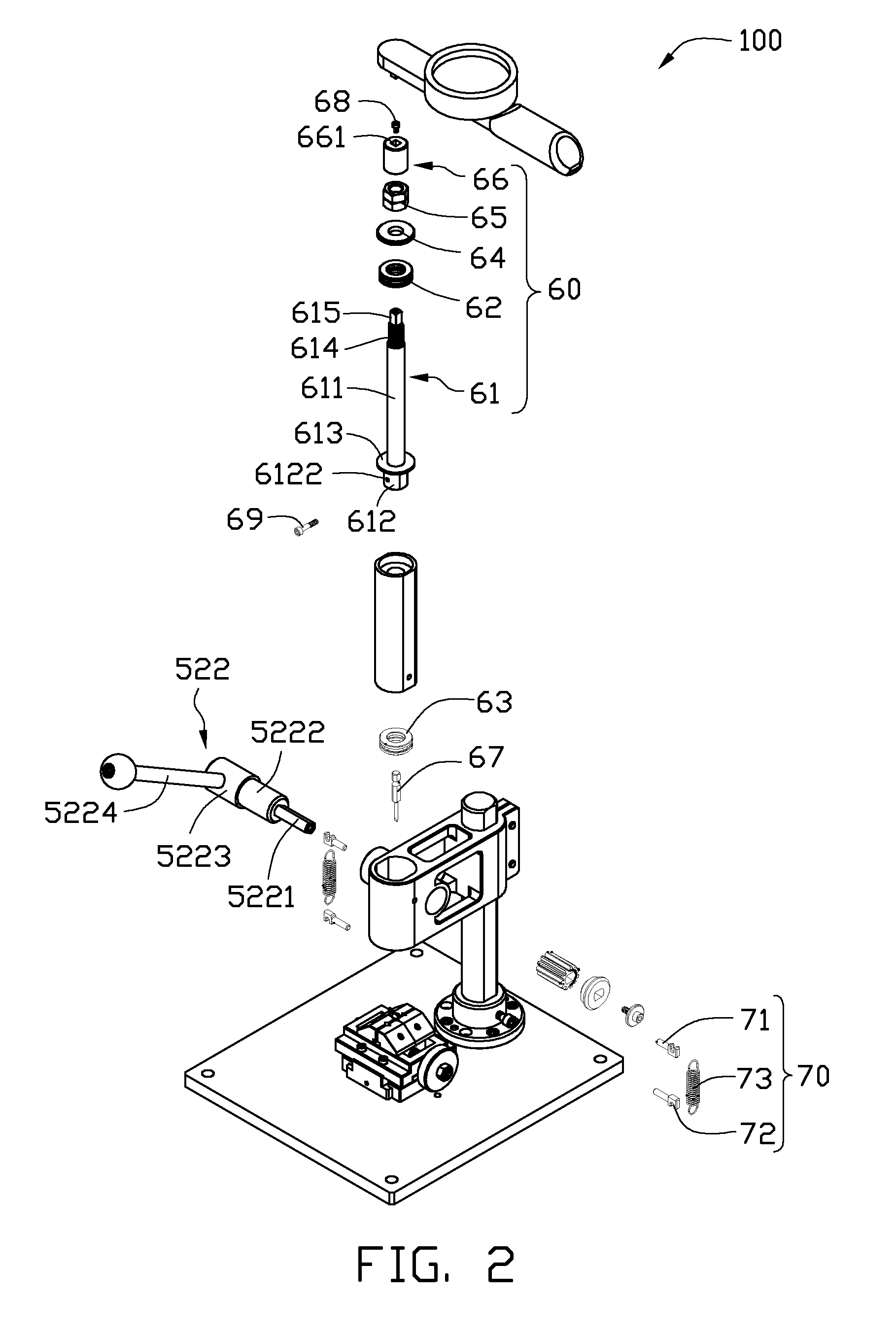 Torque testing device