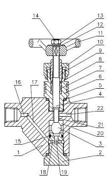 Quick automatic cut-off instrument valve