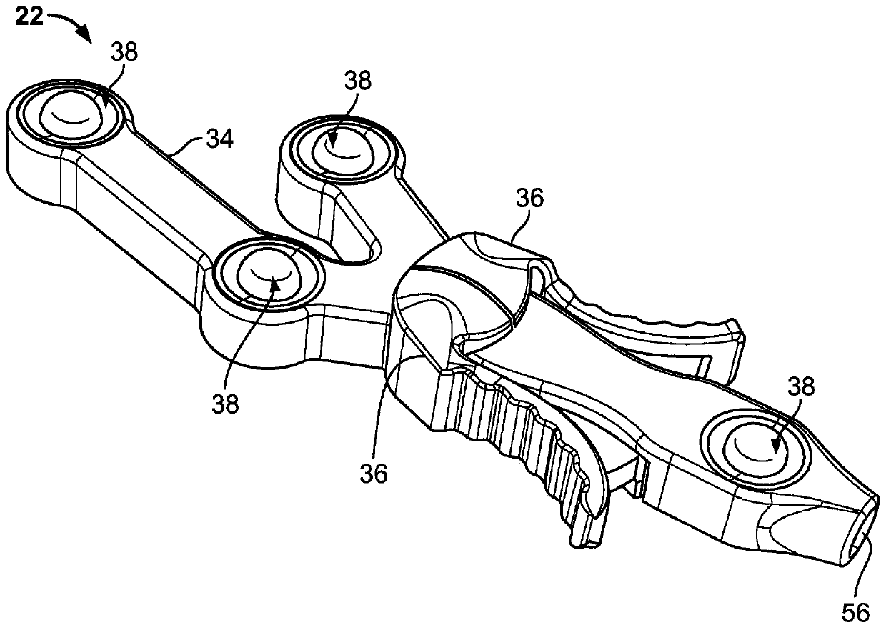 Apparatus for planning and assessing spinal correction during spinal surgery procedure