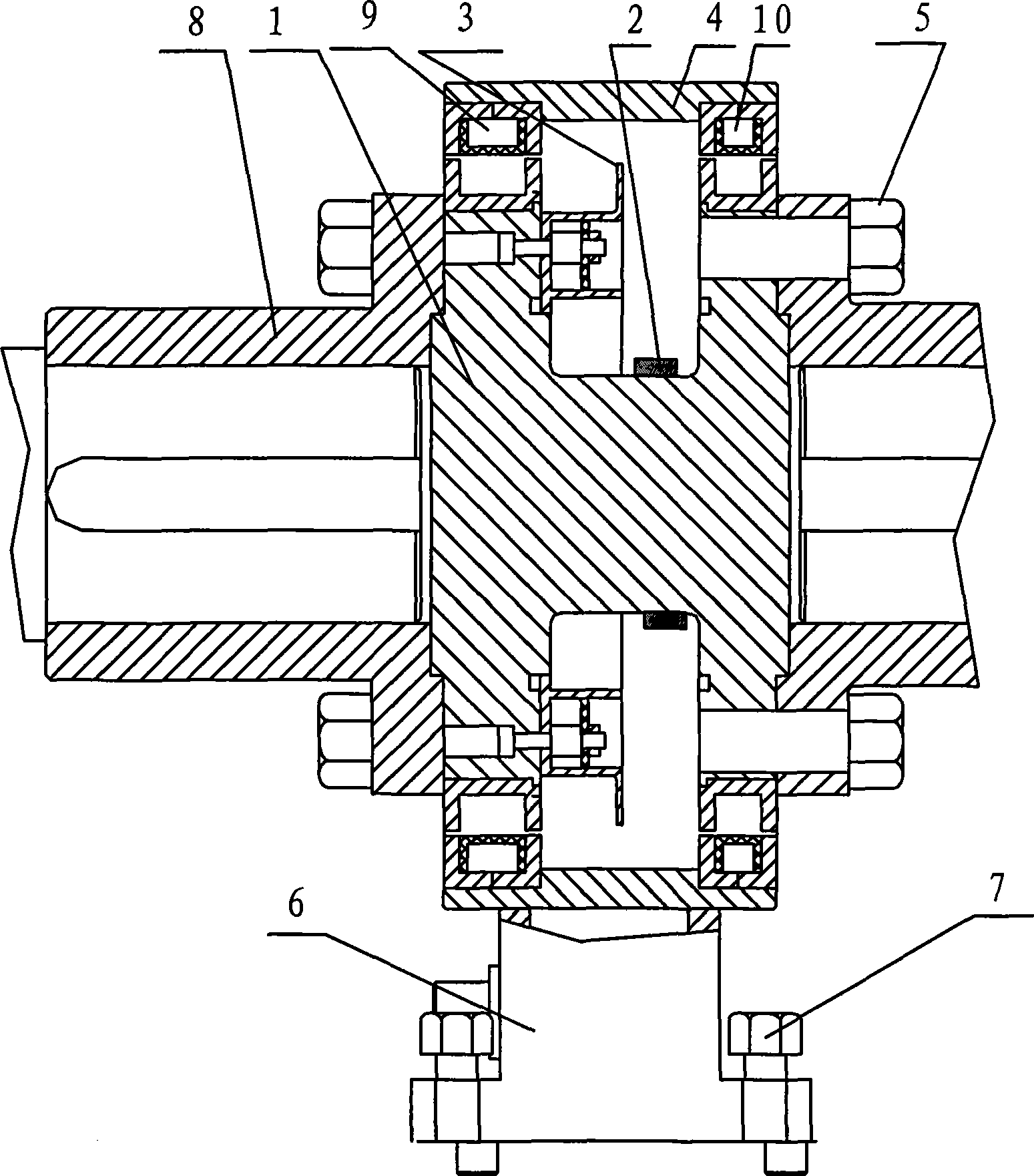 Torque sensor and measuring system