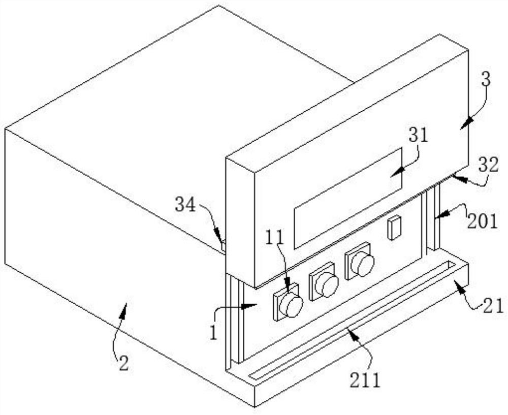 Mid-point clamped three-level inverter with dust-proof and moisture-proof structure