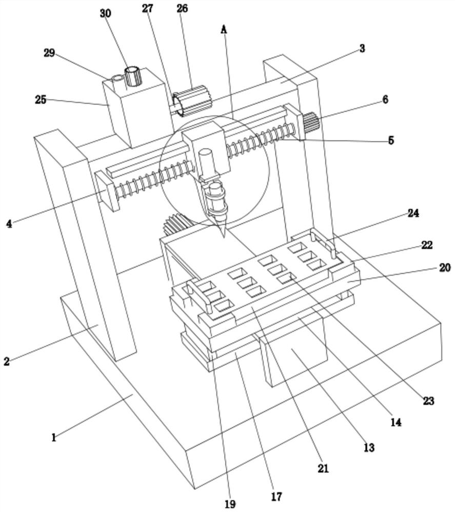 Glue injection equipment special for electronic product production