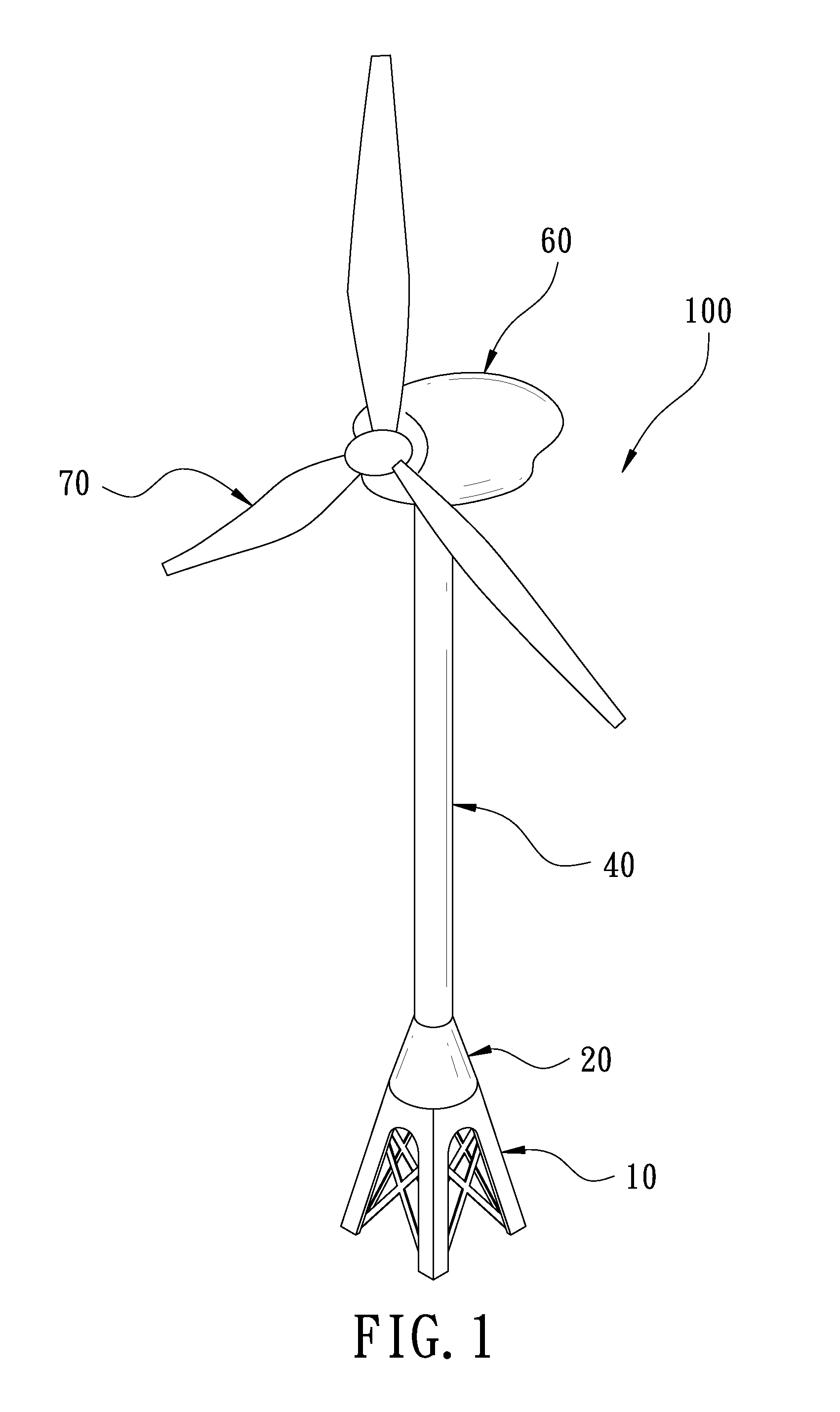 Offshore installation method of a wind power generator and its fabrication segments