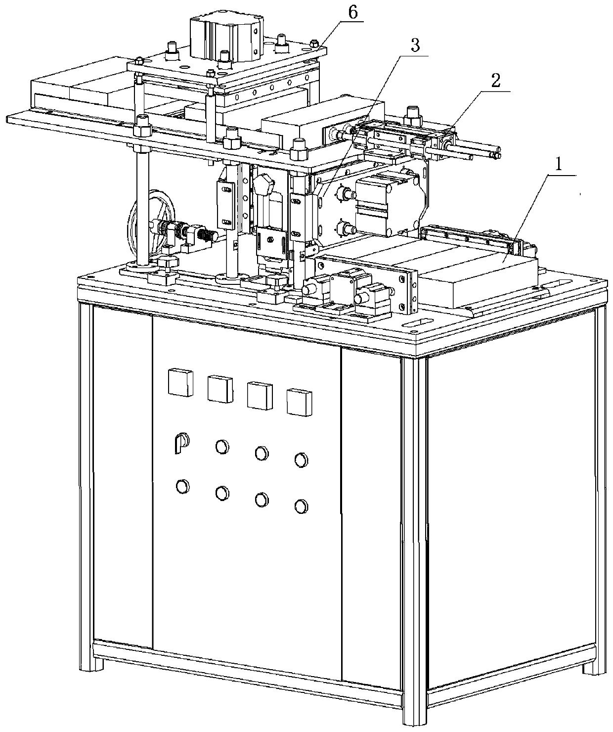 A carton transparent shaping device used in special cigarette packaging