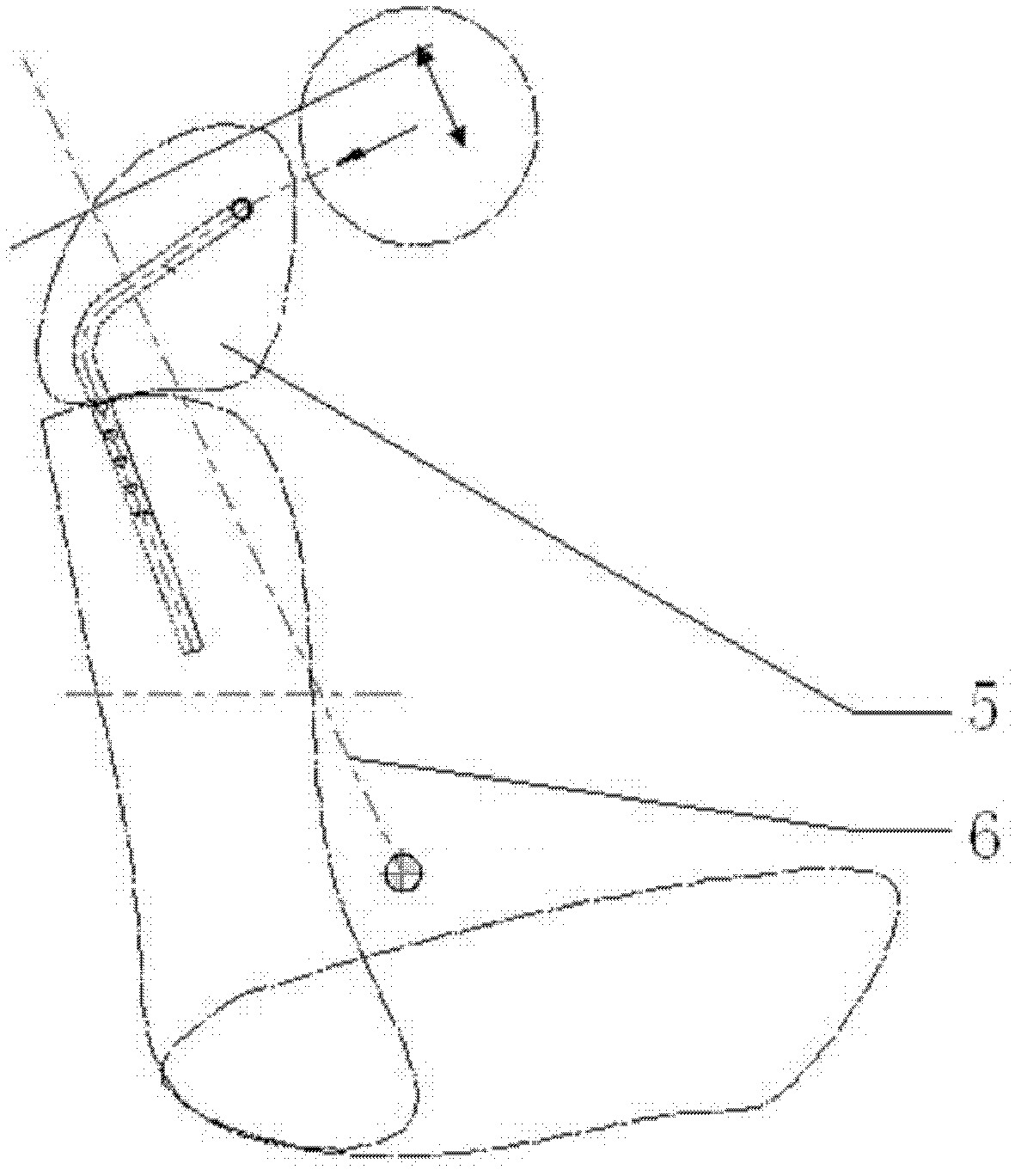 Lightweight fulcrum bar of headrest of automobile