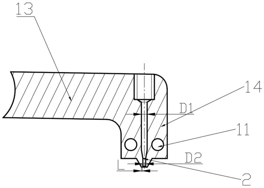 Ultrasonic-assisted continuous fiber reinforced thermoplastic resin 3D printing device and method