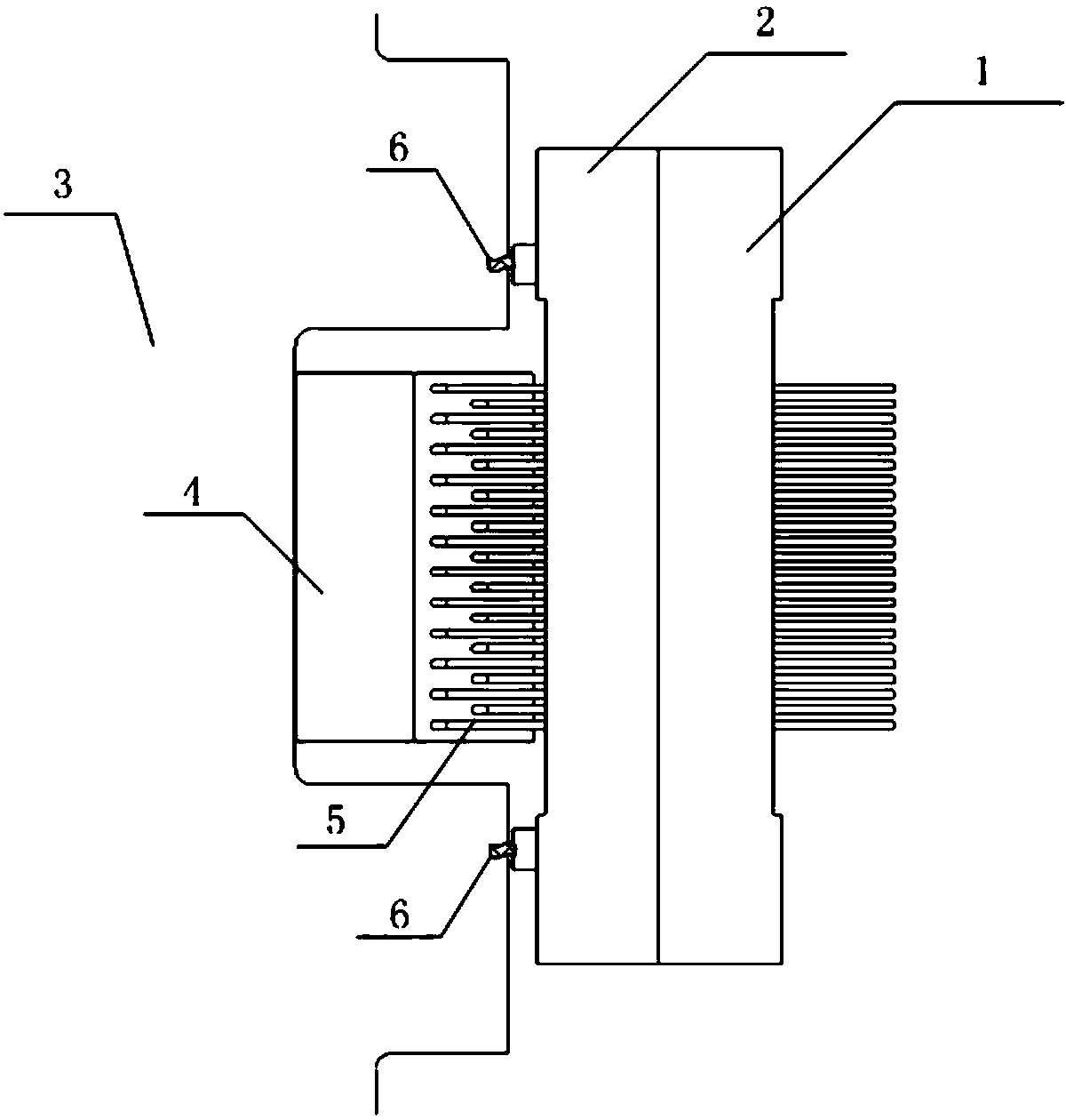 Flexible connection circuit interface and high-reliability flexible circuit connection device