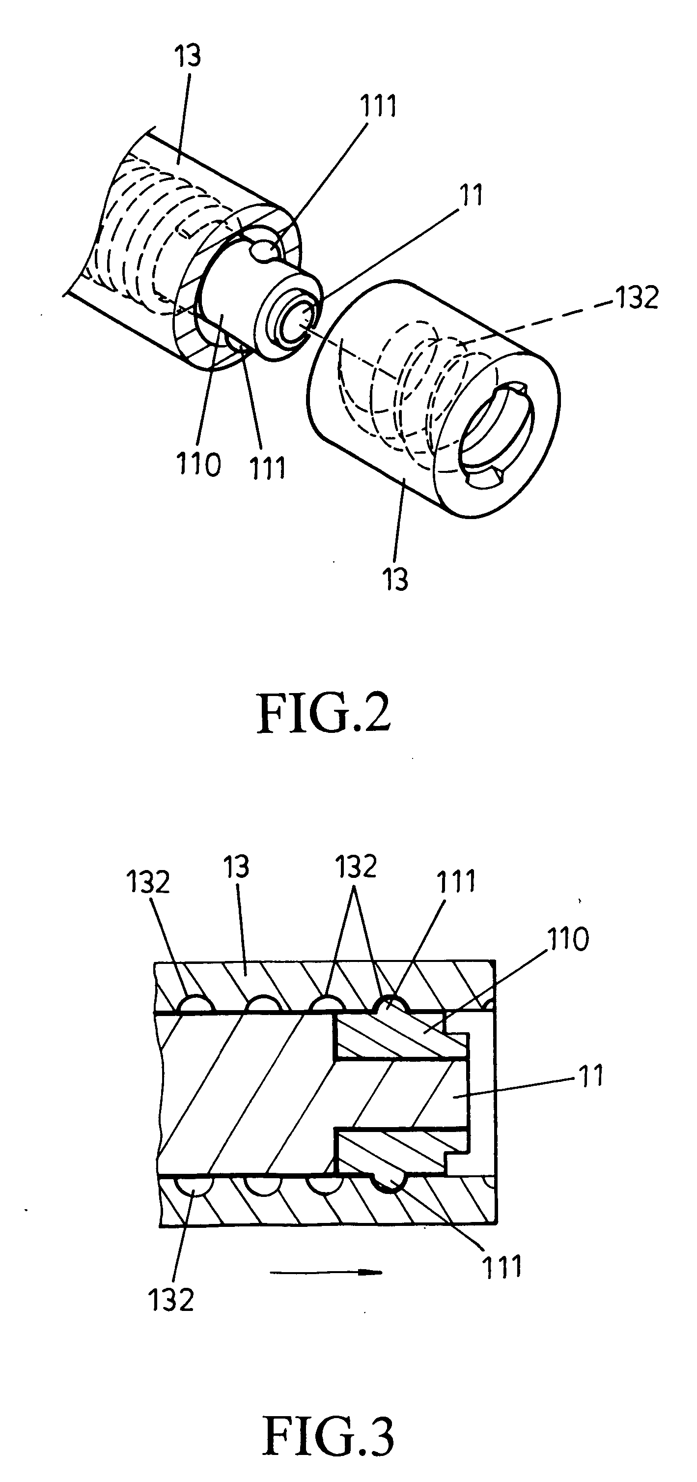 Mechanism type non-sectional locking buffer device