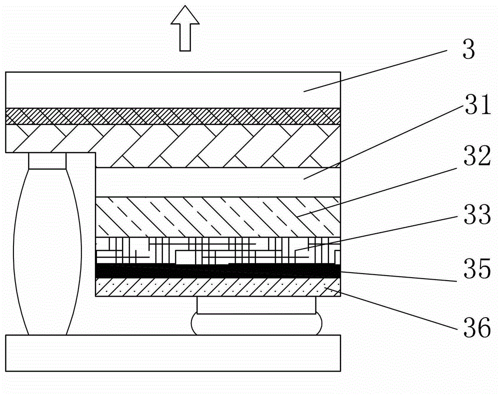 Light-emitting diode (LED) power source with inversed LED chip and method for producing LED power source with inversed LED chip