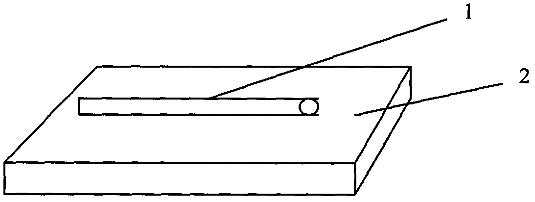 Meat-smoking smoke-generating strip