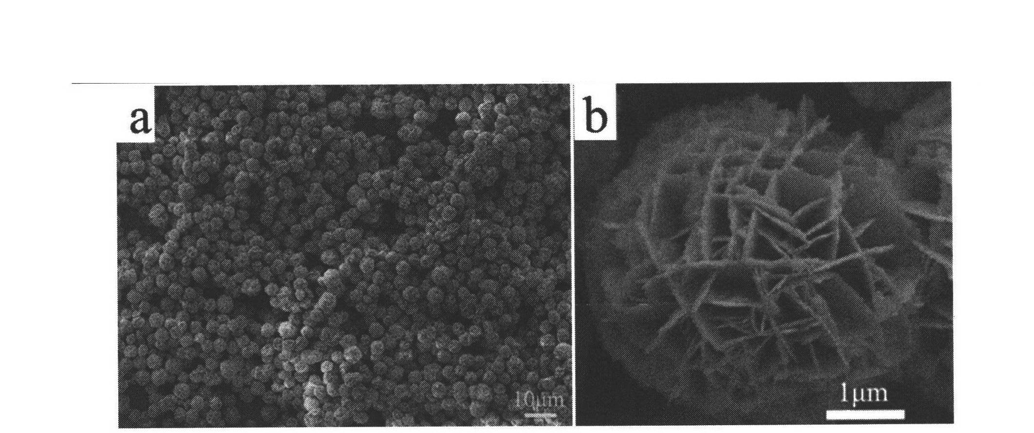 Preparation method of precious metal loaded Bi2WO6 visible light photocatalyst