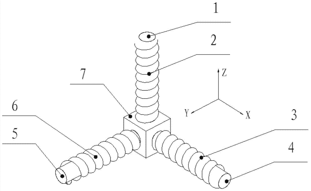 A three-dimensional magnetic induction magnetic compass