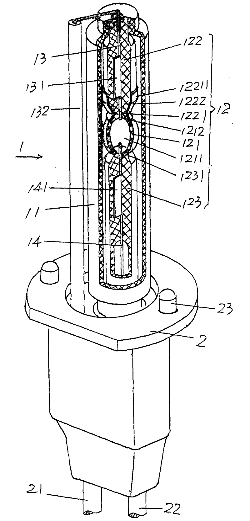 Xenon lamp