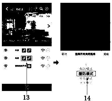 Smart home monitoring management method and system