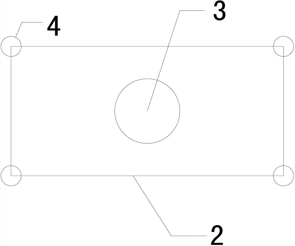 Planar-type punching machine with five-guide-rod structure