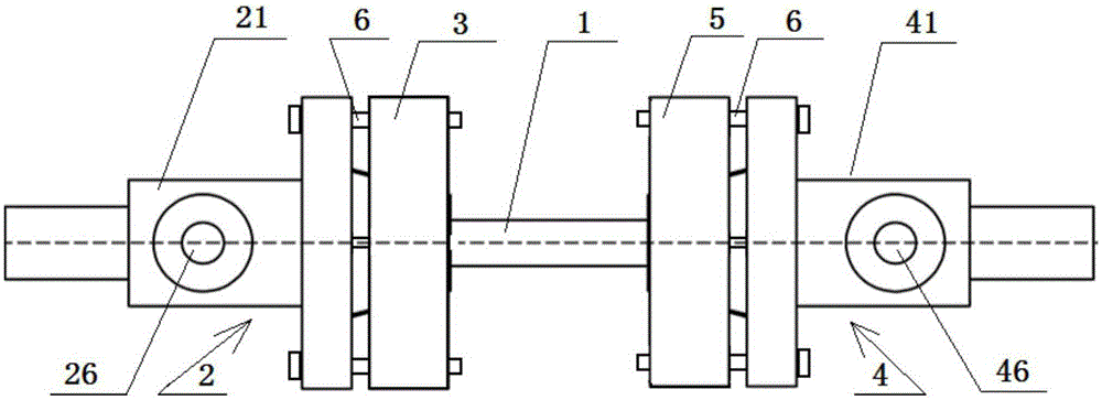 Thin tube dedicated fixture under action of axial and internal pressure composite load