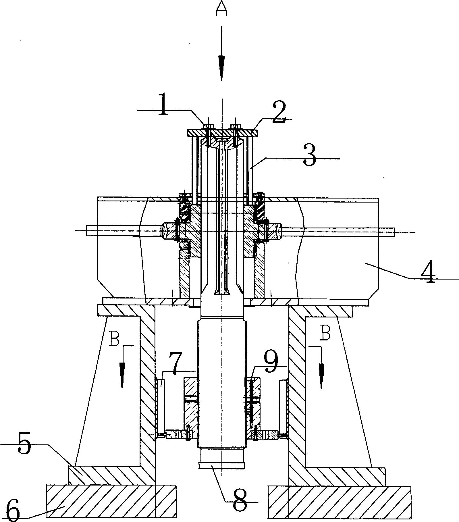 Technology for improving mesh accuracy between screwdown nut and screwdown screw of strip steel rough mill and plate mill