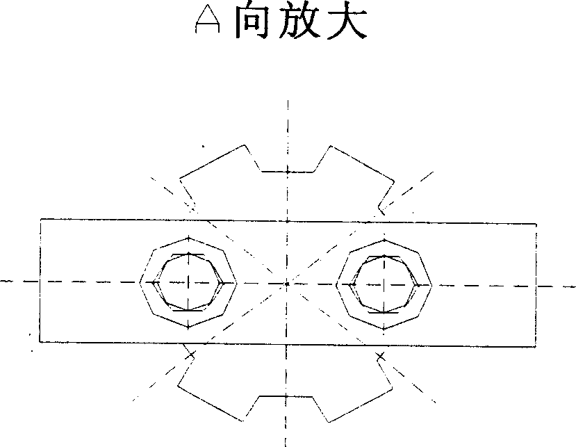 Technology for improving mesh accuracy between screwdown nut and screwdown screw of strip steel rough mill and plate mill