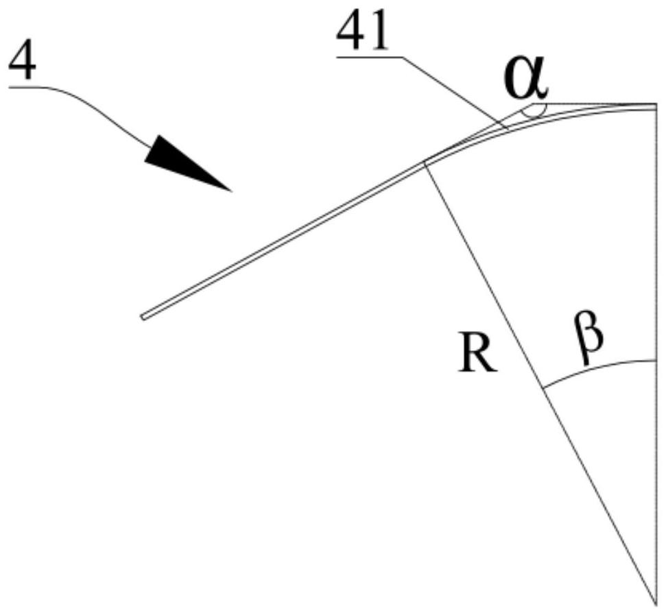 Coal gun radian adjusting mechanism and coal gun radian adjusting method