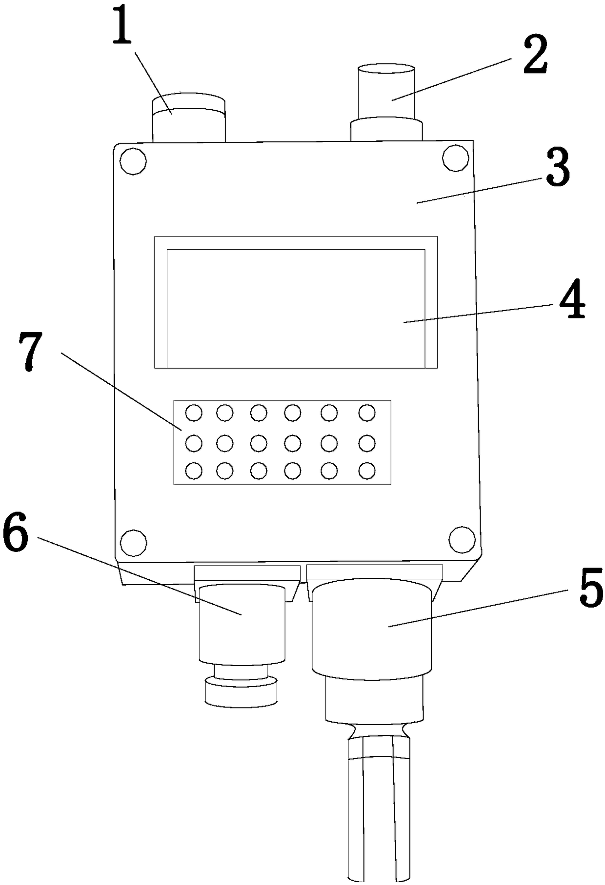 Hydro-generator temperature control system used for hydroelectric power generation