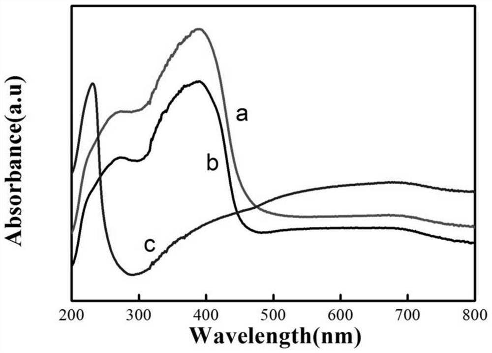 A novel photocatalytic material and its preparation method and application