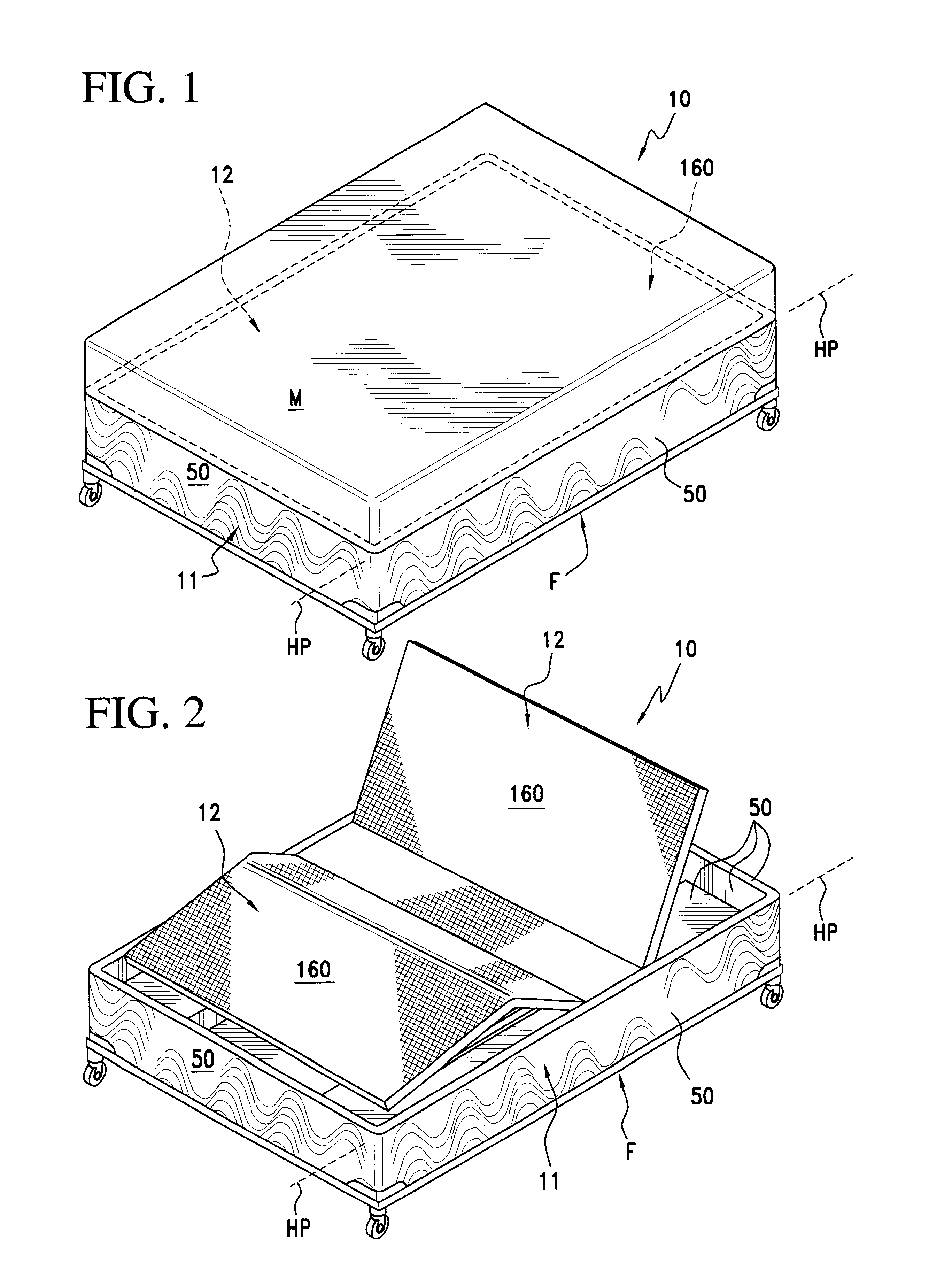 Universal adjustable bed