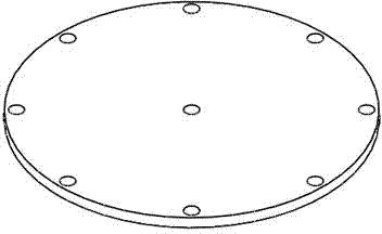 Reforming hydrogen production reactor of micro-bump structure with annular array