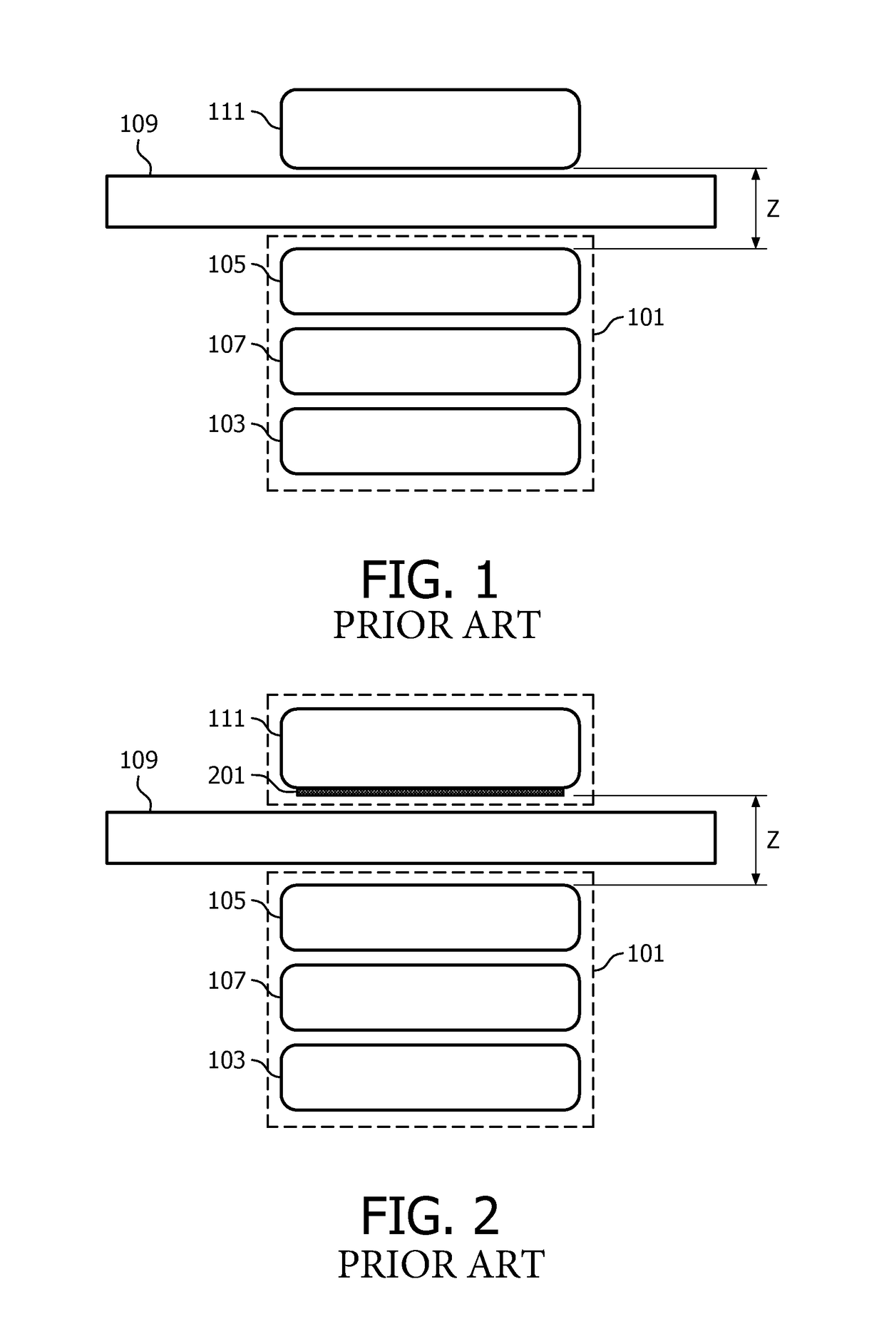 Thermal barrier for wireless power transfer