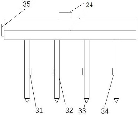 Hand-held acoustic automatic measurement device for seabed sediment sample profile